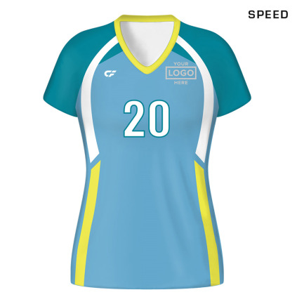 Women's Volleyball Jerseys | CustomFuze Women's Sublimated Premier ...