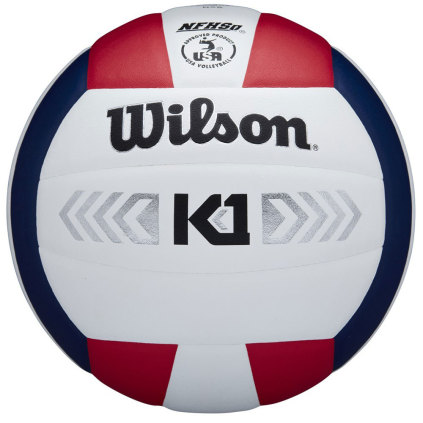 Wilson K1 Silver Volleyball - NFHS Approved | All Volleyball