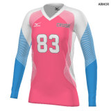 V-NECK- Long Sleeve Custom Jerseys - Peligro Sublimated Jerseys